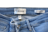 FRAME LE CROP MINI BOOT CROPPED HIGH-RISE BOOTCUT JEANS SIZE 28 ladies