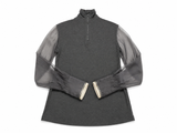 Brunello Cucinelli Monili-Embellished Turtleneck Top ladies