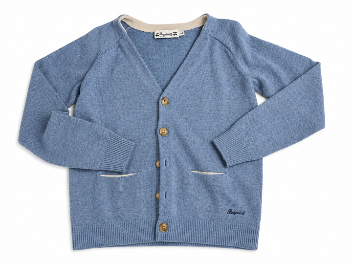 Bonpoint Merino Wool V neck Cardigan – Size 8 Years children