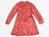 Zadig & Voltaire Ramasco 100% Silk Jacquard Dress size M medium ladies
