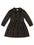 Stella McCartney Kids Metallic Rainbow Stripe Dress children