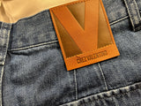 Valentino Chez Valentino 2025 High-rise wide-leg jeans denim size 30 ladies