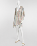 Missoni Mare Zig-Zag Metallic Knit Kaftan – Size M ladies