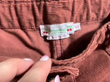 BONPOINT SNAP-FRONT CORDUROY SKIRT SIZE 14 YEARS CHILDREN
