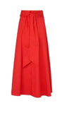 LK BENNETT AURORA RED MAXI Skirt US 2 UK 6 XS ladies