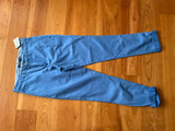 Ralph Lauren Polo Slim Fit Stretch Chino Blue Pants Trousers US 4 UK 8 S Small ladies