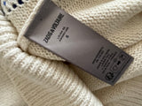 Zadig & Voltaire Louna Silk Blend Sweater Jumper size S small ladies