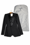 TOM FORD SINGLE BREASTED SHAWL LAPEL CROPPED TUXEDO JACKET BLAZER Size I 38 XS Ladies
