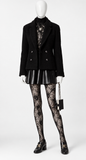 Chanel La Petite Veste Noire Black Bouclé Wool Jacket – Pre-Fall 2022/2023  – Size 40 ladies
