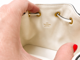 Valentino Garavani VLOGO Signature Mini Bucket Bag in Nappa Leather Crossbody ladies