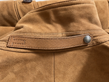 Tom Ford Men’s Shearling Suede Jacket – Size 50 men