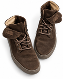 Tod’s Men’s Dark Brown Suede Lace-Up Ankle Boots – US 7.5 / EU 40.5 men