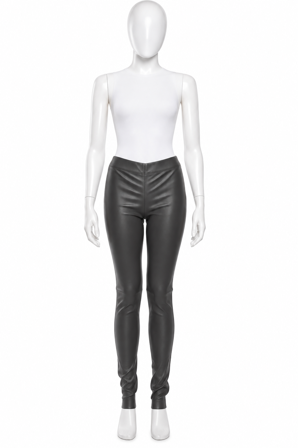 Joseph Lambskin Leather Skinny Leggings Trousers – Size 36 ladies