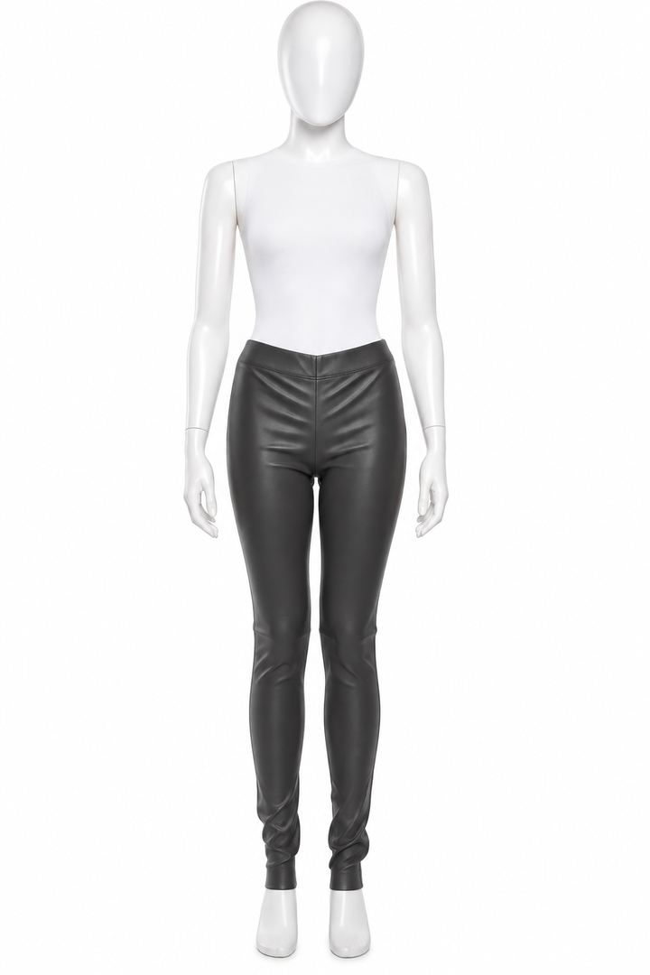 Joseph Lambskin Leather Skinny Leggings Trousers – Size 36 ladies