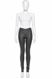 Joseph Lambskin Leather Skinny Leggings Trousers – Size 36 ladies