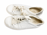 Gucci White Leather Lace-Up Trainers – Size EU 36 ladies