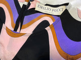 Emilio Pucci Silk Waves Printed Mini Dress – Size M ladies