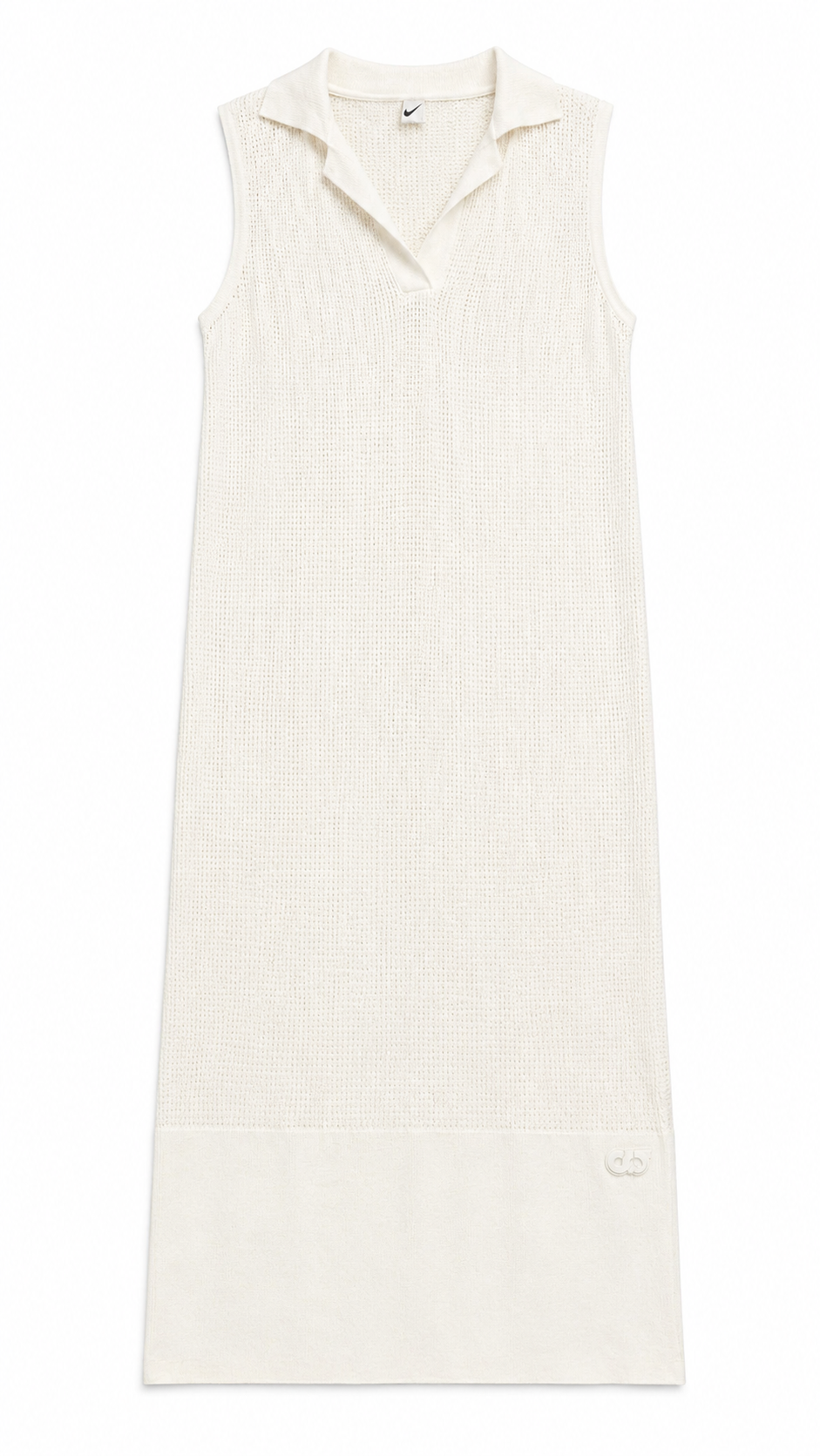 AlphaTauri Sleeveless Knit Midi Dress – White – Size S ladies
