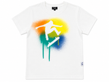 Il Gufo Boys White Skateboard Graphic T-Shirt Size 4 Years children