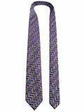 Missoni Multicolour Zigzag Silk Tie – Made in Italy men