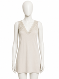 Hanro Lace Trim Cotton Nightdress – Size XS ladies