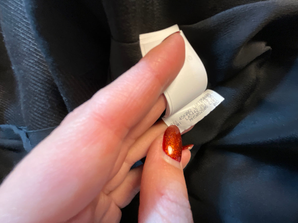 Brunello Cucinelli Black Linen & Silk Blazer Monili size I 40 UK 8 US 4 S small ladies