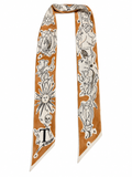Christian Dior Silk Mitzah ABCDIOR “T” Scarf ladies