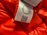 Moncler Kids Unisex Jeff Giubbotto Orange Down Puffer Jacket – Size 10A years children