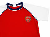 Lot of 2 Boys’ T-Shirts – Blue Ninja & Red Arsenal | Sizes 140 & 7–8 Years children