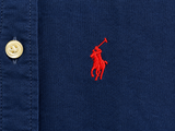 Polo Ralph Lauren Boys’ Linen Shirt – Navy Blue 8 years children