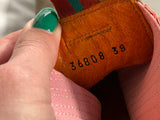Penelope Chilvers OSCAR LEATHER TEAROSE KHAKI Ankle Chelsea Boots Size 38 ladies