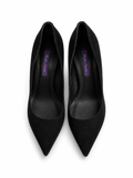 Ralph Lauren Collection Celia Suede Stiletto Pumps size 38 ladies