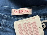 Valentino Chez Valentino 2025 High-rise wide-leg jeans denim size 30 ladies