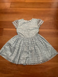 Stella McCartney KIDS Girl's BLUE & SILVER TULLE DRESS Size 10 years old children