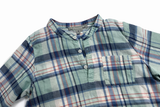 BONPOINT BOYS BLUE CHECK COTTON SHIRT SIZE 4 YEARS OLD CHILDREN