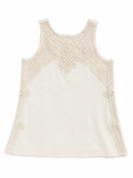Ermanno Scervino Ivory Embroidered Top Size I 40 UK 8 US 4 ladies