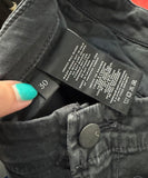J Brand Byrnes Chrome Womens Jeans Size 30 Gray Medium Wash Skinny Cargo Denim ladies