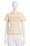 Golden Goose Summer of Love with faded red accents T shirt Size M medium ladies