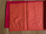Sol Alpaca Baby Alpaca Knit Red Orange Scarf Shawl Made In Peru ladies
