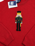 Chelsea Clothing Co. Red Nutcracker Christmas Jumper – Age 10–11 Years children