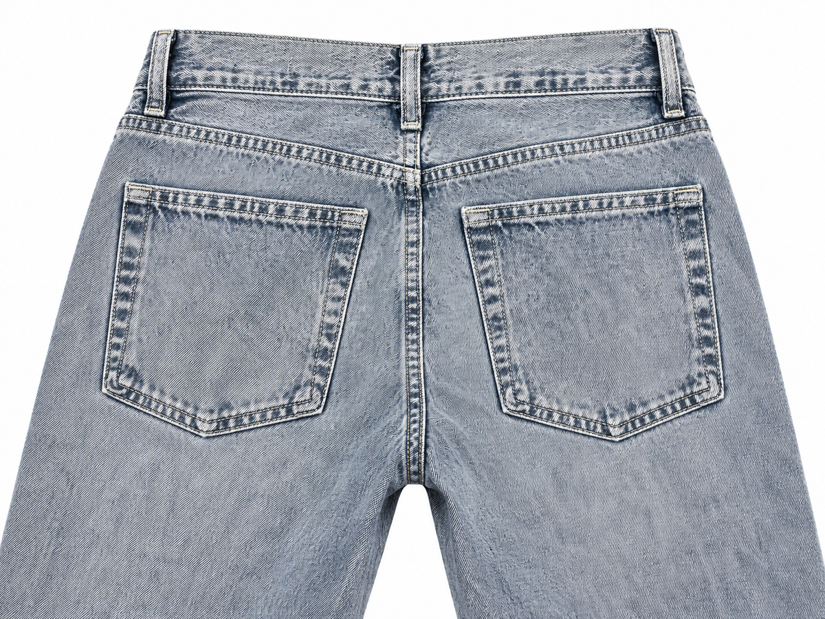 FRAME The Hang Straight-Leg Jeans – Light Blue Wash, Size 28 ladies