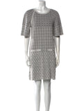 CHANEL 2015 Knit Lurex Dress  – Size F 38 – ladies