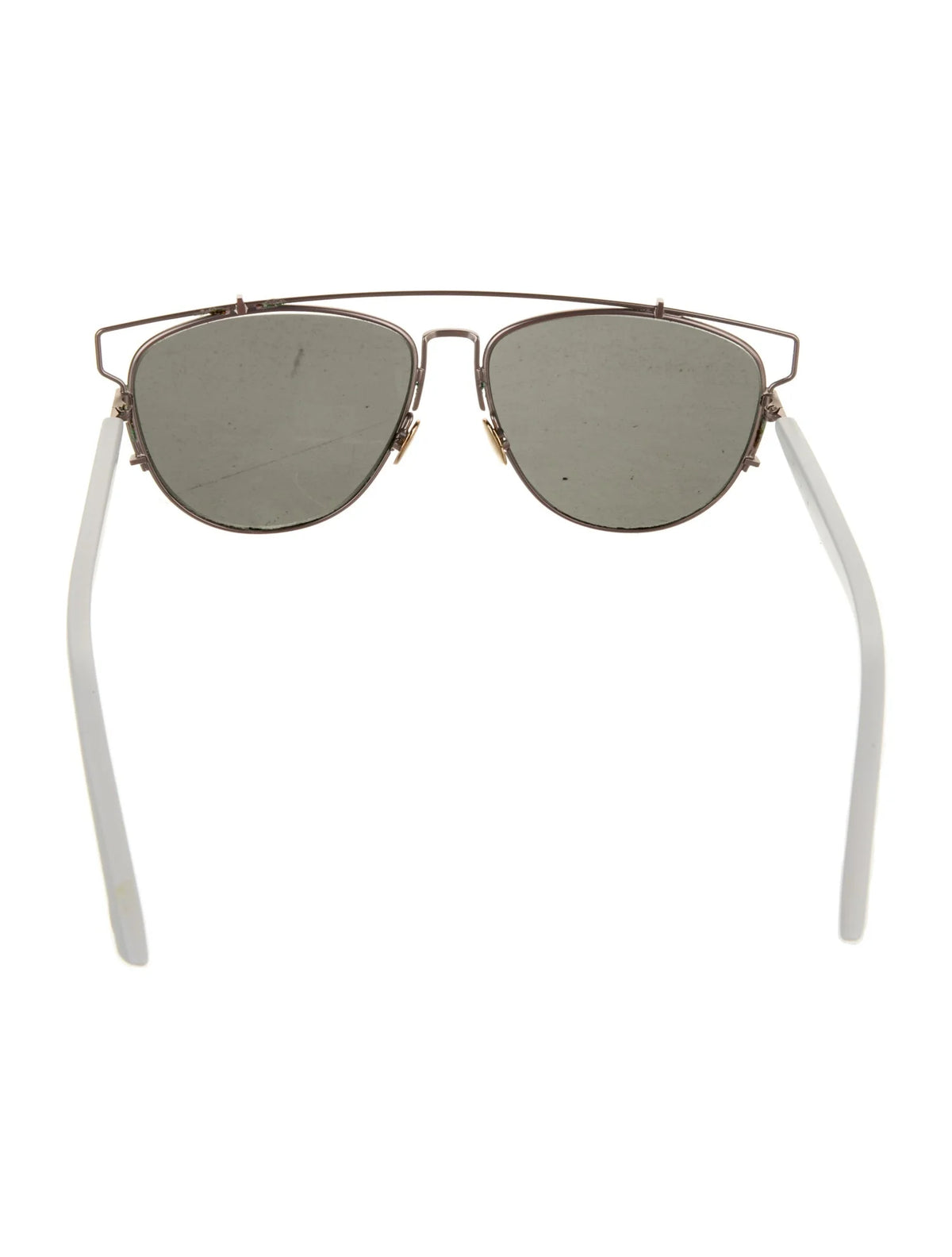 Christina Dior Technologic Sunglasses Silver White ladies