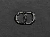 Christian Dior Black CD Logo Embroidered T-Shirt – Size M men