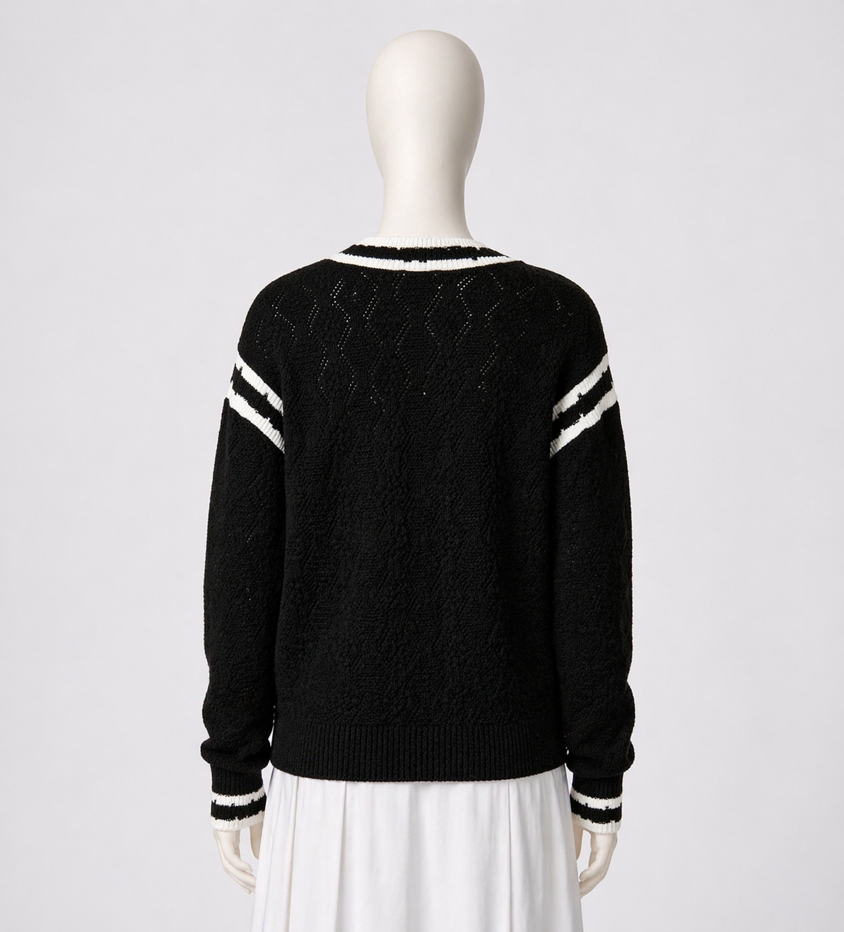 CHANEL 2022 CC Cashmere Sweater Jumper Size F 38 ladies