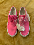 Polo Ralph Lauren Bright Pink canvas low-top sneakers trainers size 38 ladies
