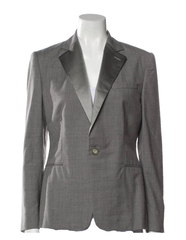 Ralph Lauren Collection Purple Label Wool Tuxedo Jacket Blazer US 6 UK 10 ladies