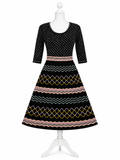 M Missoni Knit Black Dress size I 42 ladies