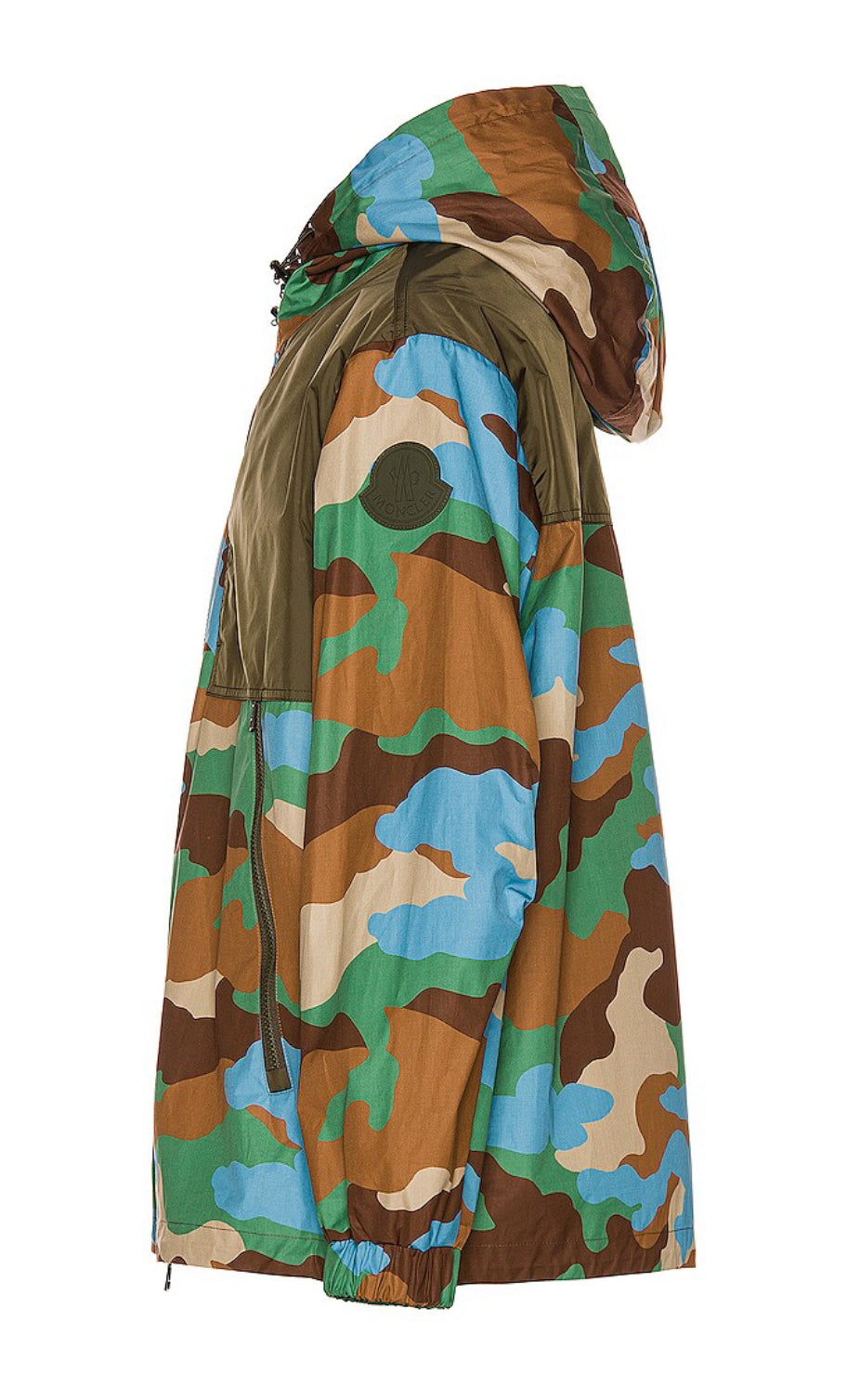 Moncler Unisex Camouflage Hooded Jacket Kounde Size 2 men