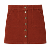 BONPOINT SNAP-FRONT CORDUROY SKIRT SIZE 14 YEARS CHILDREN